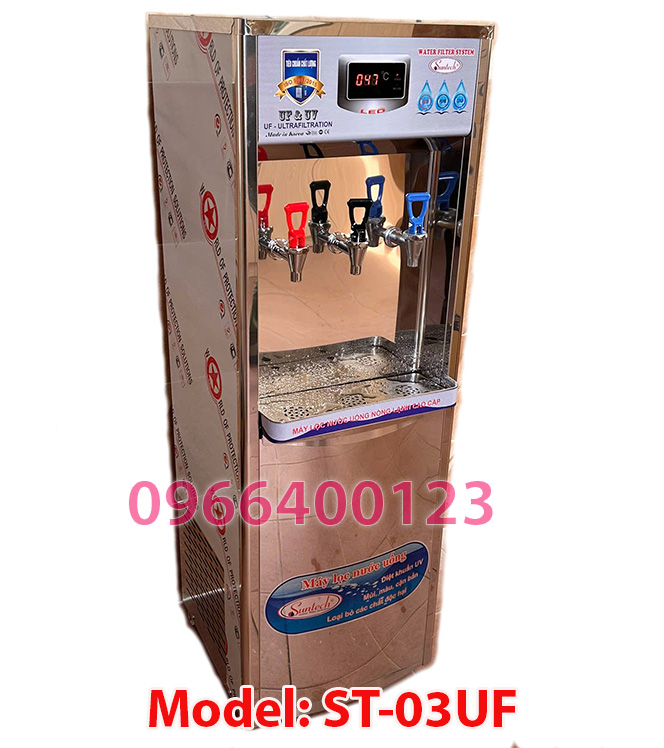 Máy lọc nước uống trực tiếp 3 vòi nóng lạnh nguội