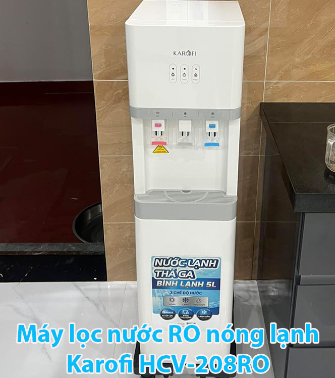 Cây lọc nước RO nóng lạnh Karofi HCV208RO
