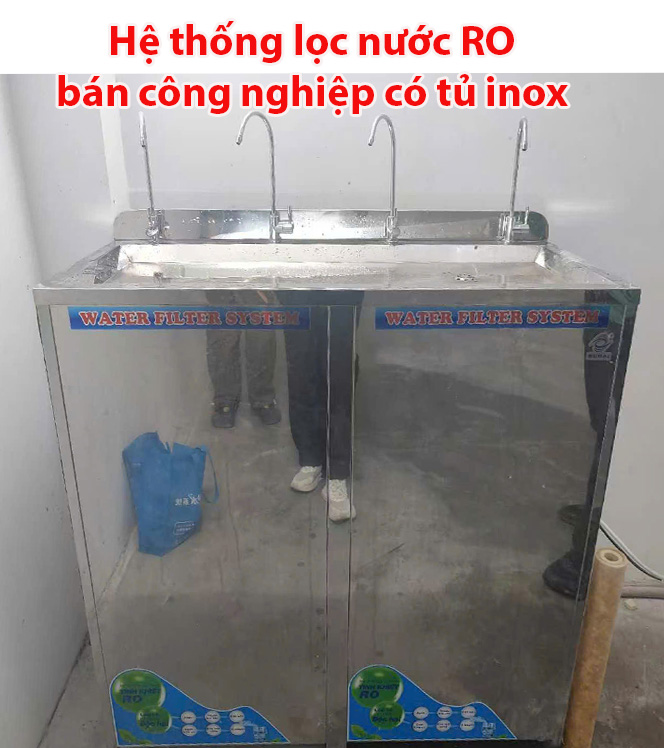 Máy lọc nước RO 60L-120L tủ inox cao cấp hiệu SUNTECH